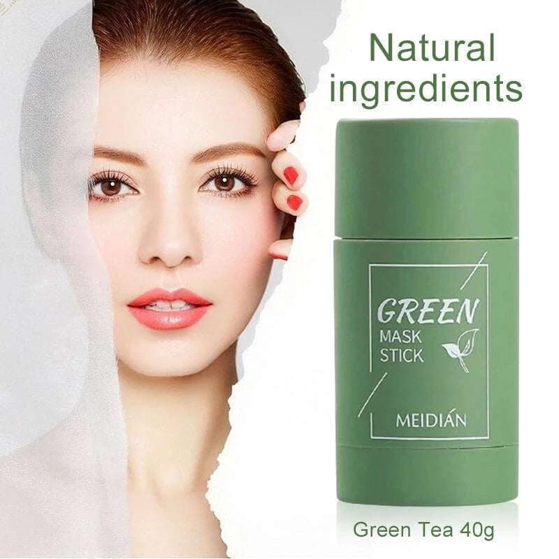 Deep Black Face Acne Green Tea Cleansing moisturizing Mask