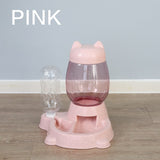 Pet Cat Bowls Multi-Functional Feeder Water Dispenser Automatic Feeding Dog Food Bowls For Cats Puppy Drinking Bottle For Dogs