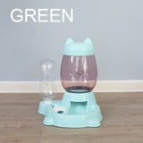 Pet Cat Bowls Multi-Functional Feeder Water Dispenser Automatic Feeding Dog Food Bowls For Cats Puppy Drinking Bottle For Dogs