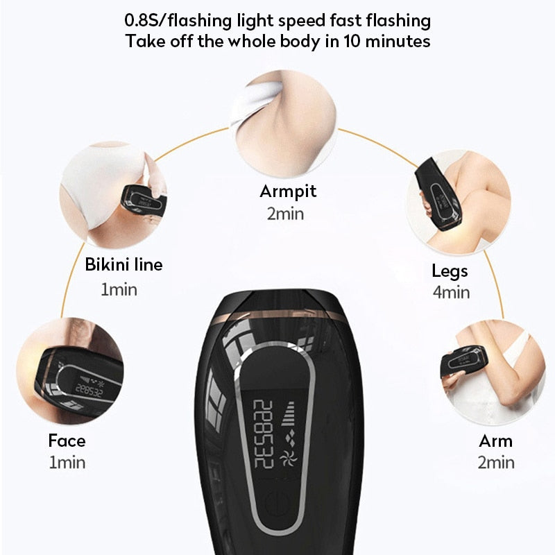 999999 Flash Laser Epilator For Women IPL Hair Removal Epilator Laser Permanent Painless LED IPL Hair Removal Machine