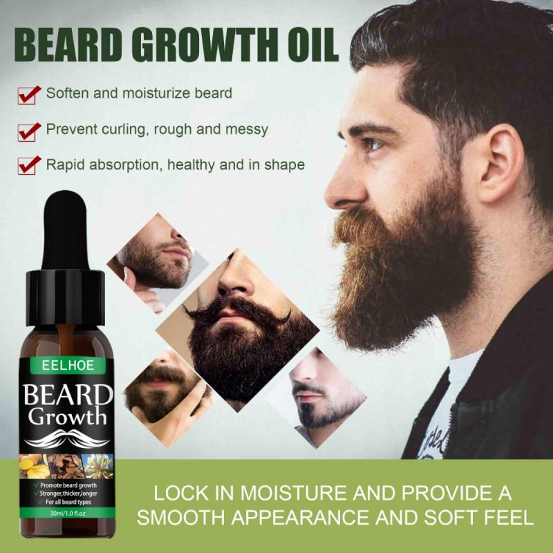 100% Care Organic Spray Beard Growth Essential Oil Men