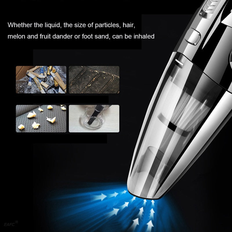 Handheld Wireless Car Vacuum Cleaner Cordless Powerful Autobiotic Portable Vacuum Cleaner For Home Big Power Aspirador Coche