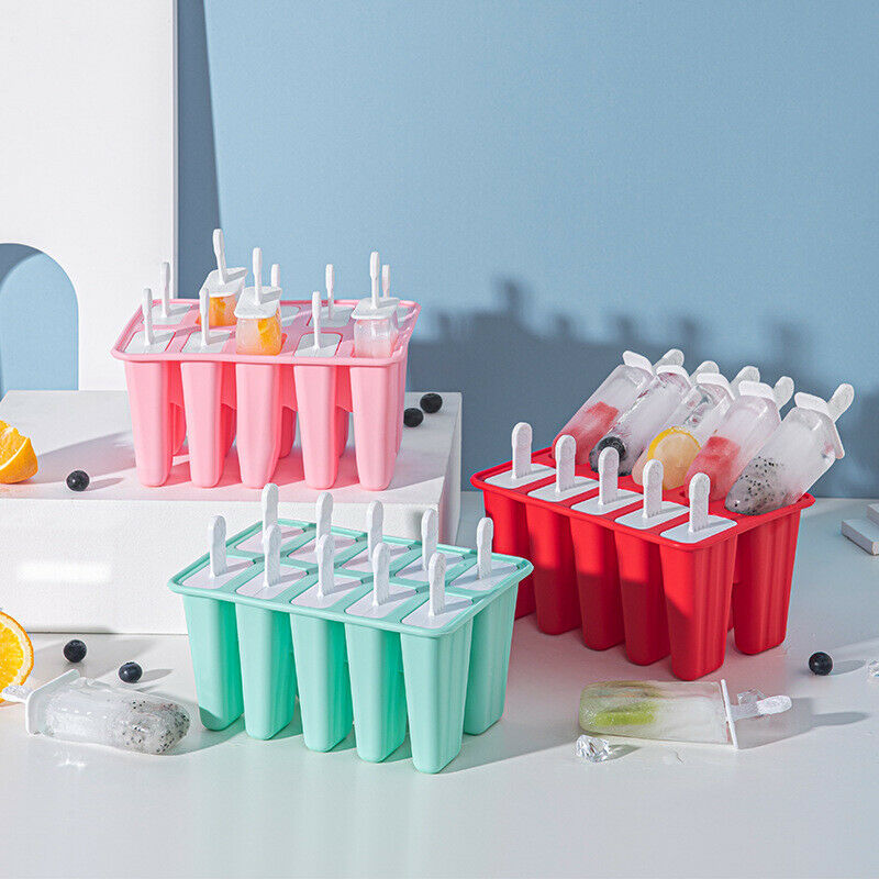 Popsicle Silicone Molds Homemade Kitchen Silicone Free Frozen Ice Pop Cream Maker