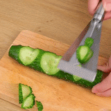 Platter Artifact Triangle Fruit and Vegetable Knife Blade Kitchen Tool