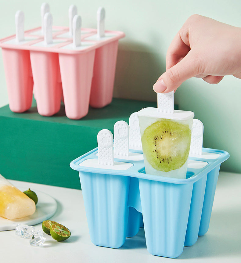 Popsicle Silicone Molds Homemade Kitchen Silicone Free Frozen Ice Pop Cream Maker