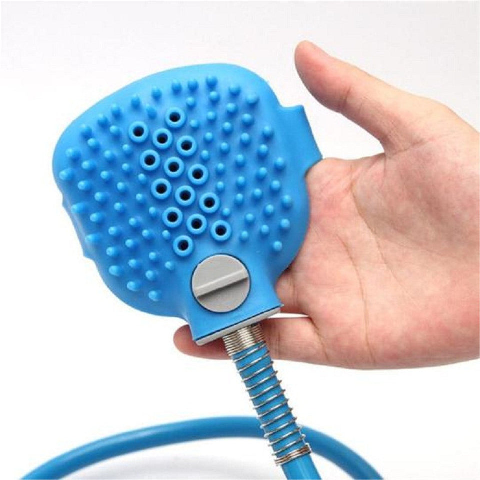 New Dog Shower Head comfortable Tool Massager Washing Sprayer Brush Pet Bathing Supplies