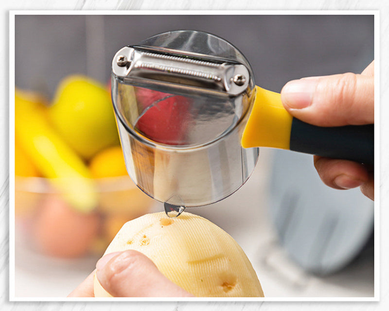 Multi-function Kitchen Knife Cup Peeler vegetable & fruit Tool