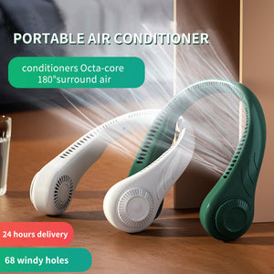 Portable Neck Fan Air Conditioning For Outdoor and inside